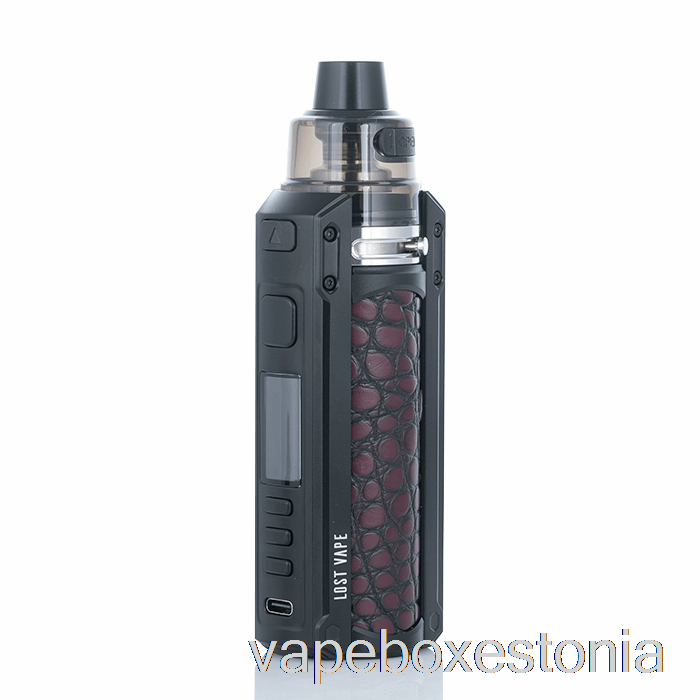 Vape Box Eesti Kadunud Vape Ursa Quest 100w Pod Mod Kit Must / Krokodillinahk